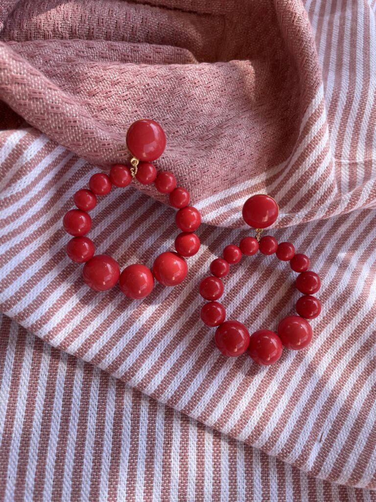 BO perles rouge